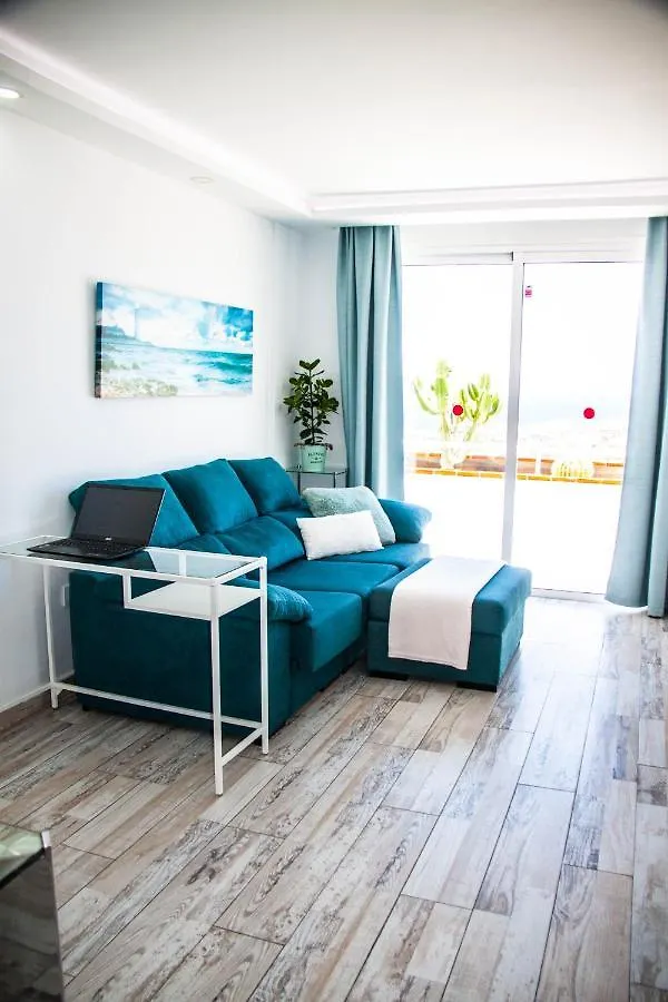 Rooftop Apartment With Ocean View And Heated Pool 阿德耶 0*,  西班牙